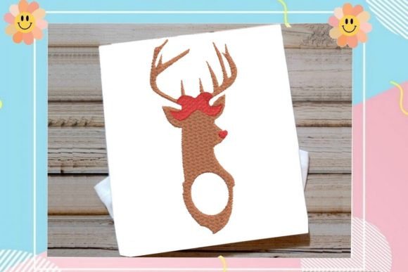 Christmas Stag Embroidery: A Designer's Craft Fair Review