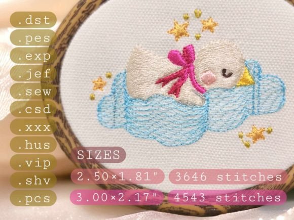 Cute Bird Machine Embroidery Design File
