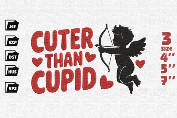 Cuter Than Cupid Embroidery: A Designer's Review for Boutique Apparel