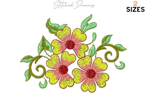 Floral Splendor Creative Embroidery