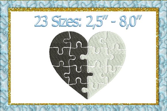 Heart Puzzled Embroidery: A Designer's Holiday Review