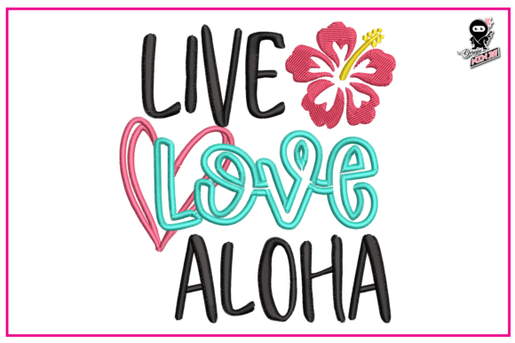 Live Love Aloha: A Summer Embroidery Review