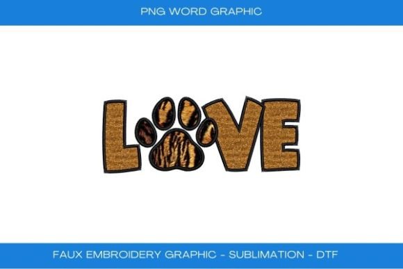 Love Paw Faux Embroidery: A Designer's Review for Business Merch