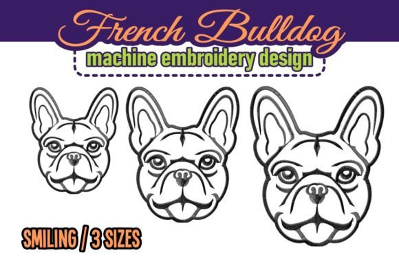 Smiling Frenchie Machine Embroidery: A Designer's Review