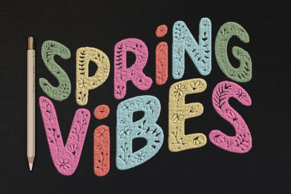 Spring Vibes Embroidery Review for Boutique Sweatshirts